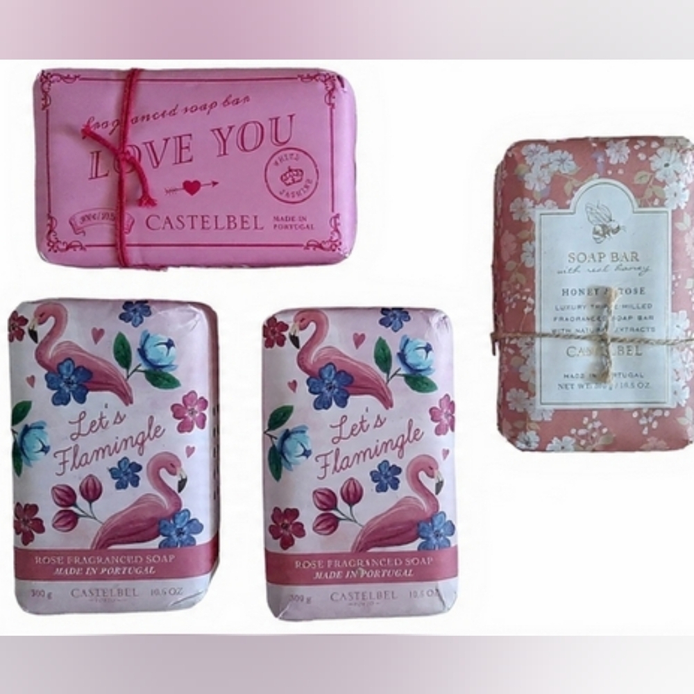 4 Lot of Castelbel Soaps